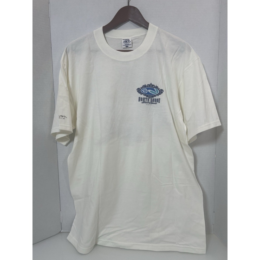 VTG CRAZY SHIRT NORTH SHORE SURF CLASSIC MERMAID SHIRT L 053